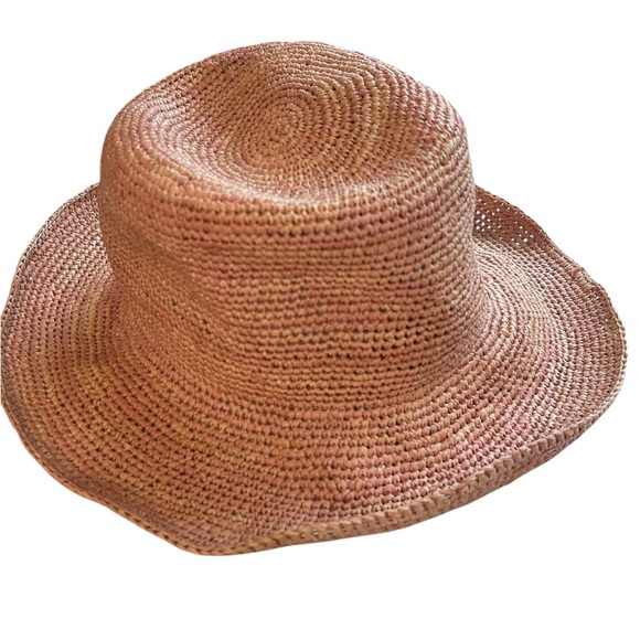 Raffia crochet bucket hat - Picture 3 of 4